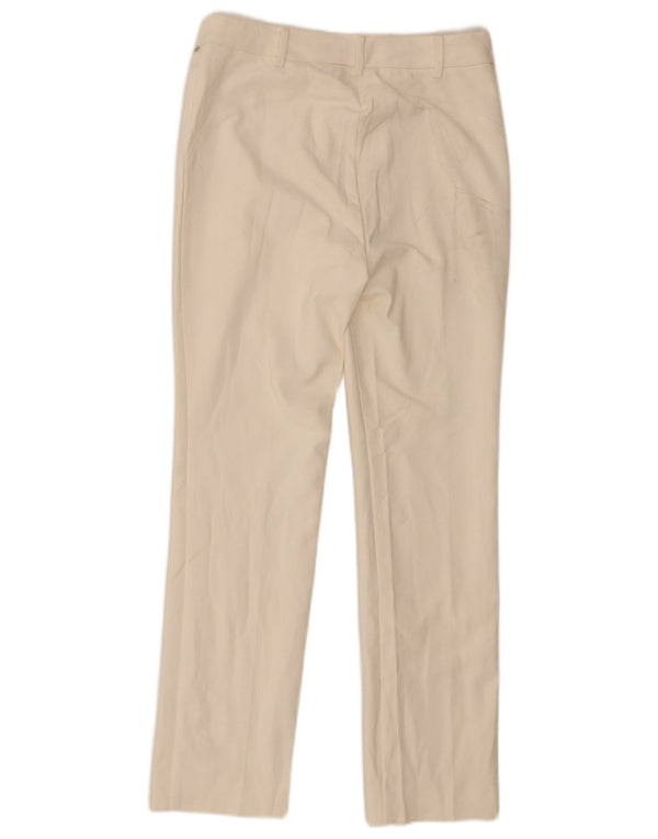 Calça feminina casual slim Zara médio W28 L29 algodão branco