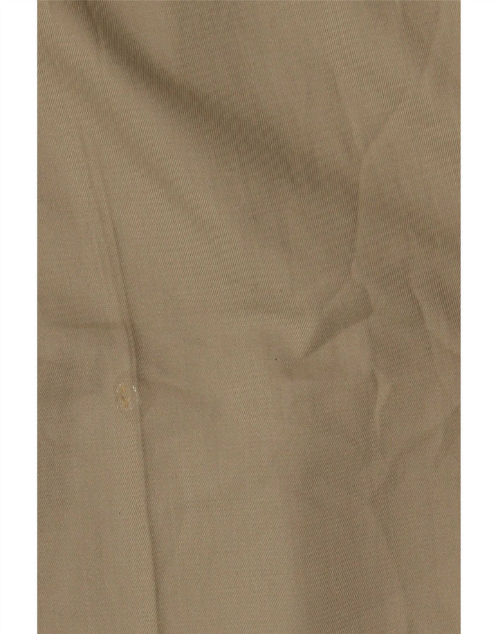 Calça masculina Marks & Spencer com pegged suit W36 L31 poliéster bege