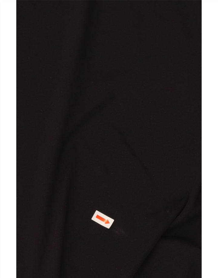Camiseta masculina Adidas grande algodão preto