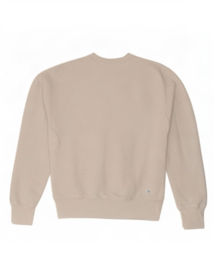 Champion moletom masculino jumper médio algodão branco