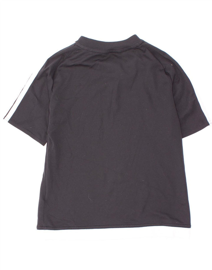 Camiseta Adidas Boys Climalite Top 7-8 Anos Preto Poliéster