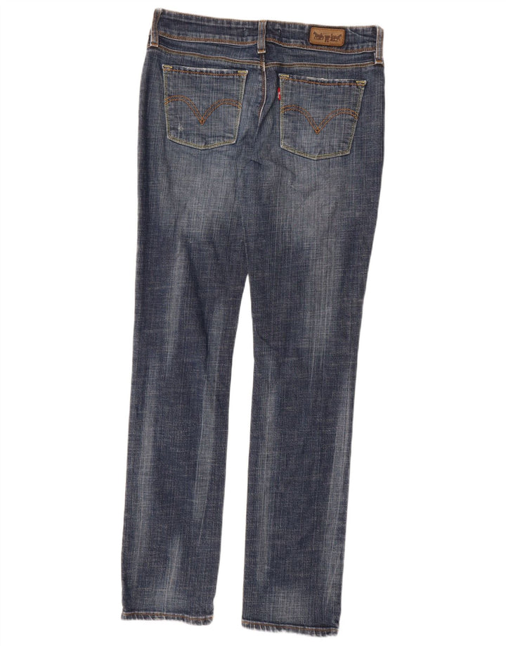 Levi's Masculino 571 Slim Jeans W31 L34 Azul Algodão