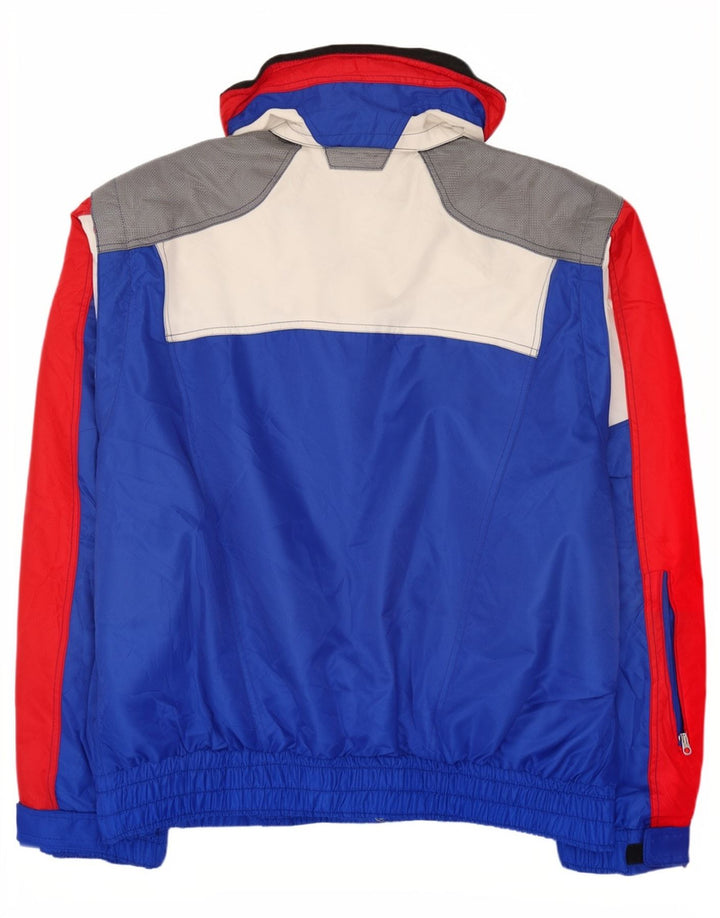 Jaqueta de esqui masculina Dialto IT 56 3XL poliéster colorblock azul
