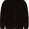 Suéter cardigã feminino Marks & Spencer Reino Unido 10 pequeno viscose preta