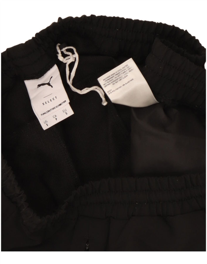 Puma Calça Capri Feminina UK 10 Pequena Poliéster Preto