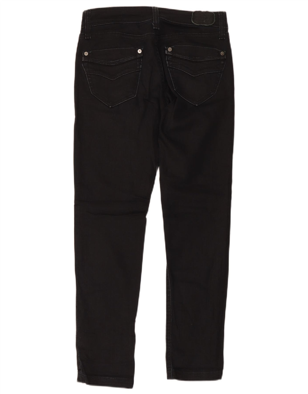 Replay Jeans Slim Feminino W27 L32 Algodão Preto