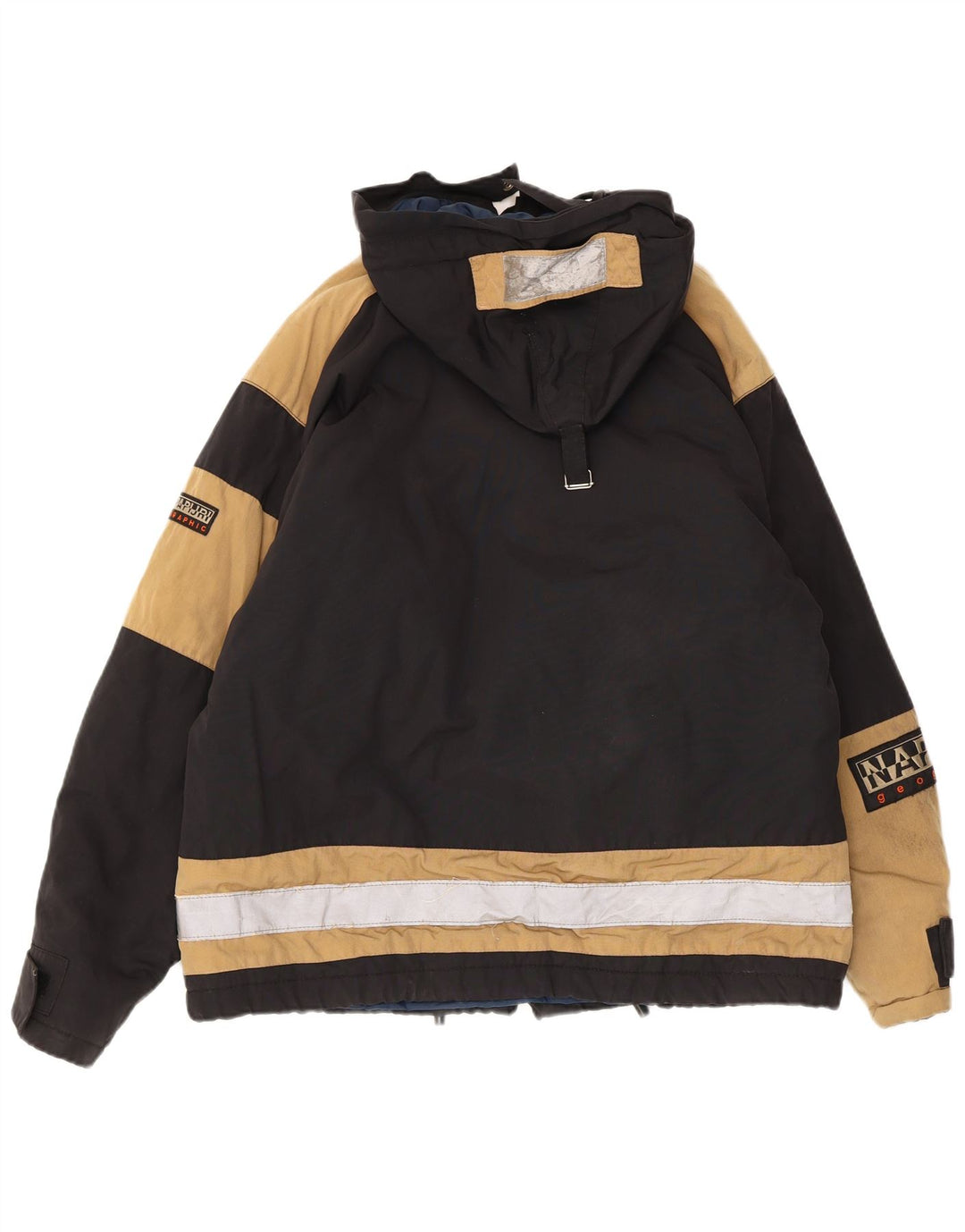 Jaqueta corta-vento masculina NAPAPIJRI UK 38 azul marinho médio