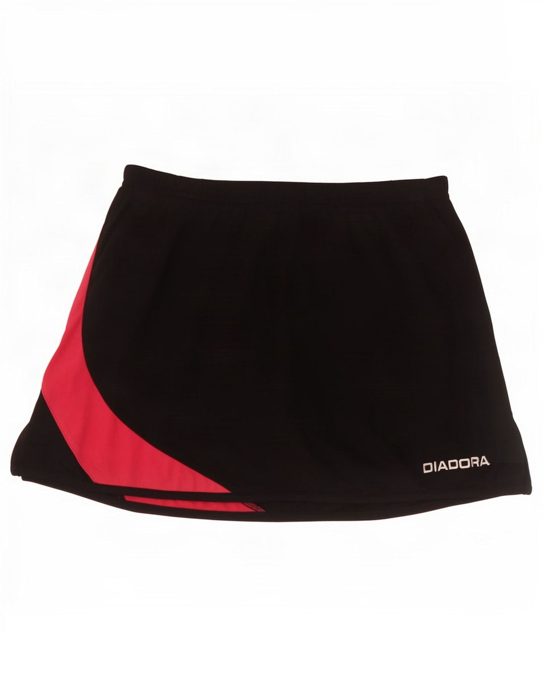 Diadora Womens Skort UK 10 Small Black Colourblock