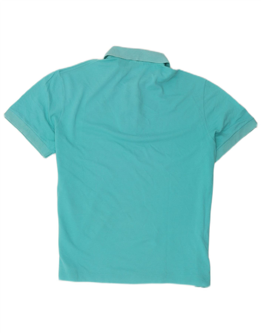 Camisa polo masculina Lacoste tamanho 5 grande algodão turquesa
