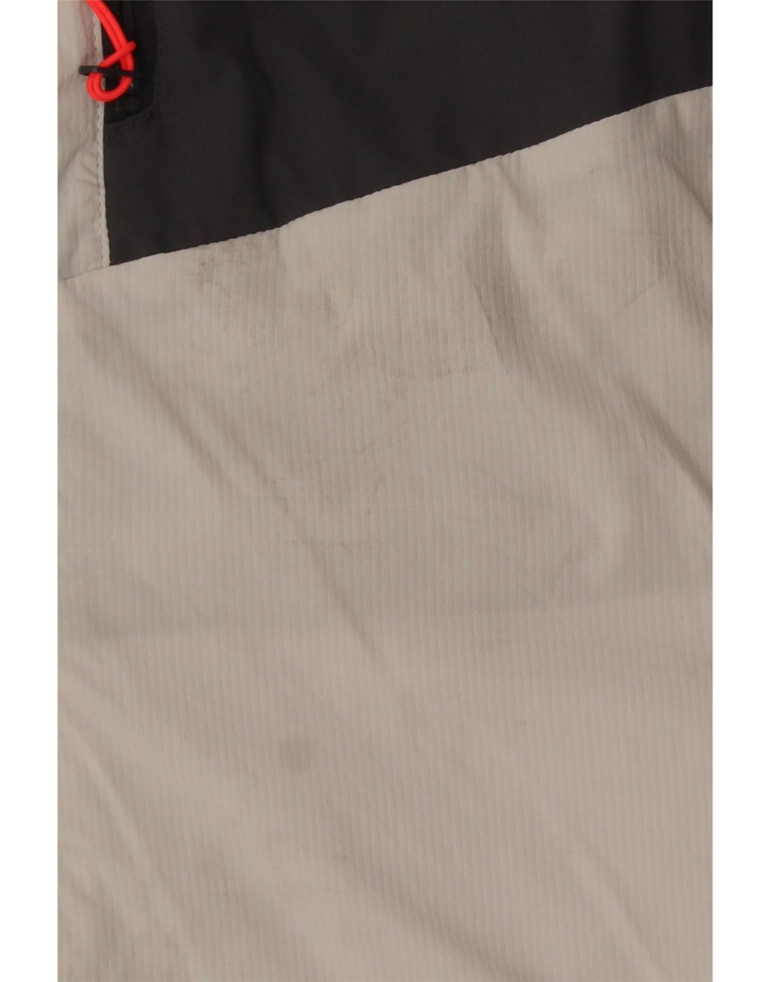 Jaqueta corta-vento feminina Jack Wolfskin Reino Unido 18 XL branco colorblock