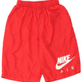 Shorts esportivos gráficos Nike Boys 13-14 anos XL vermelho poliéster