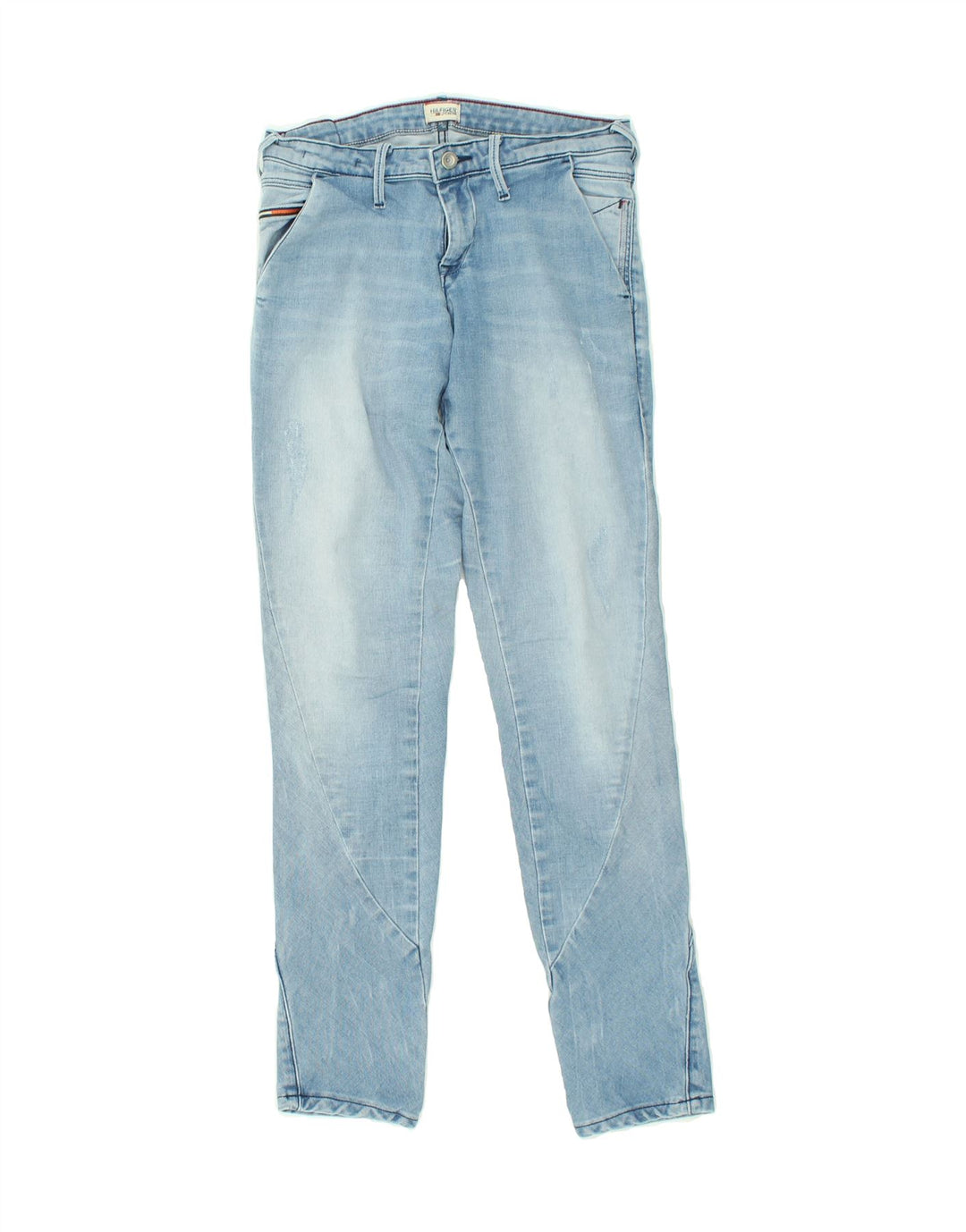 TOMMY HILFIGER Womens Slim Jeans W25 L32  Blue Cotton Vintage Tommy Hilfiger and Second-Hand Tommy Hilfiger from Messina Hembry 