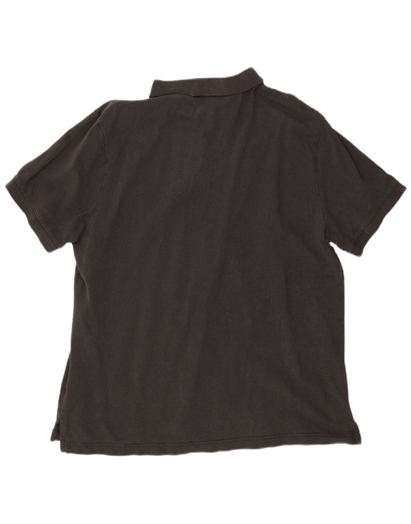 Camisa polo masculina Nike XL preta de algodão
