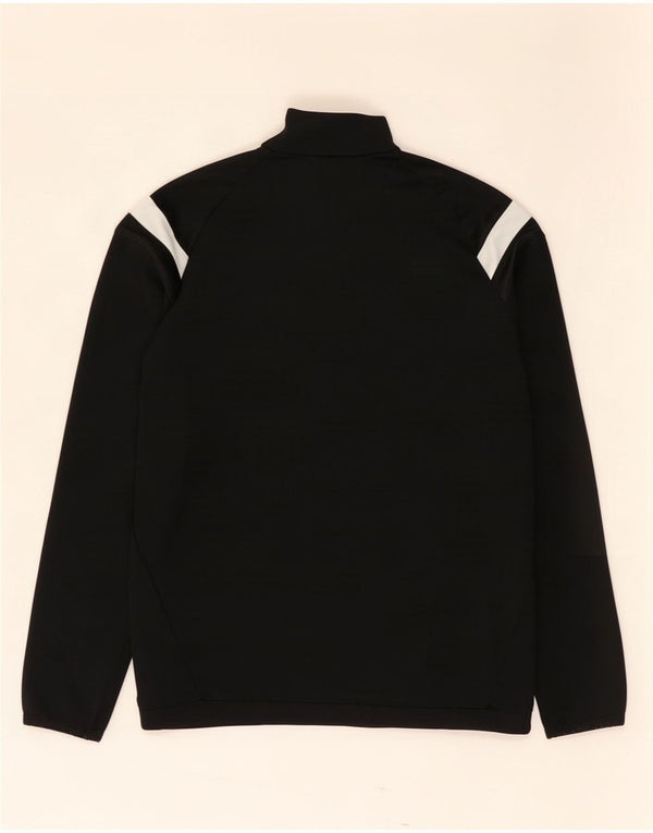 Adidas meninos Climacool moletom jumper 11-12 anos grande bloco colorido preto