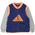 Adidas Mens Tracksuit Top Jacket UK 40/42 Médio Azul Marinho Colorblock