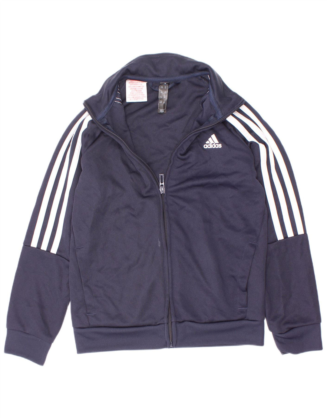 Jaqueta de treino Adidas Boys Aeroready 7-8 anos azul marinho poliéster