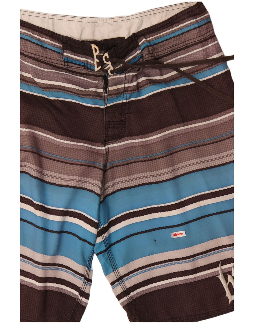 BILLABONG Calção de banho masculino gráfico poliéster listrado cinza médio