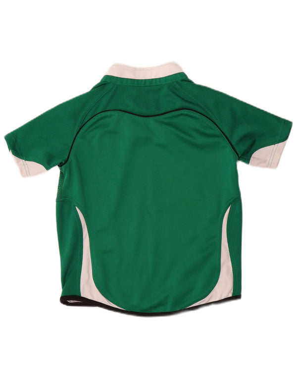 Camiseta PUMA Boys IRFU Graphic Top 9-10 anos Verde Colorblock