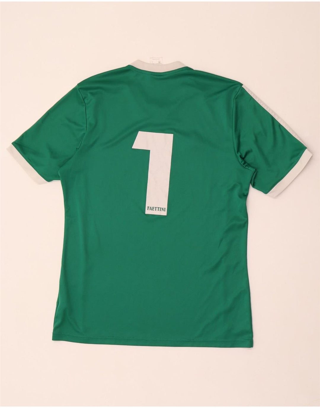 Camiseta Adidas Masculina Climalite Graphic Top Médio Verde Listrado Poliéster