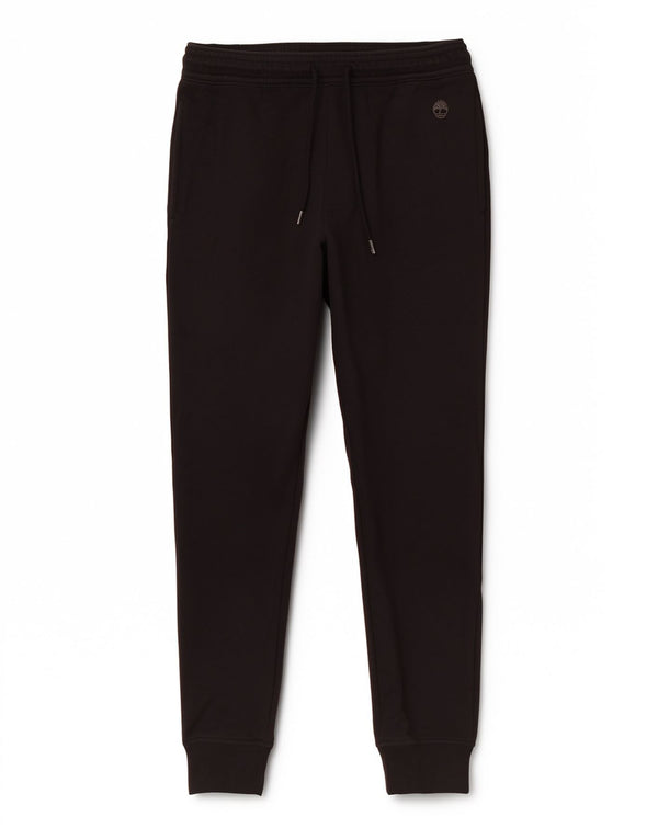 Timberland Mens Calças de treino Joggers grandes de algodão preto