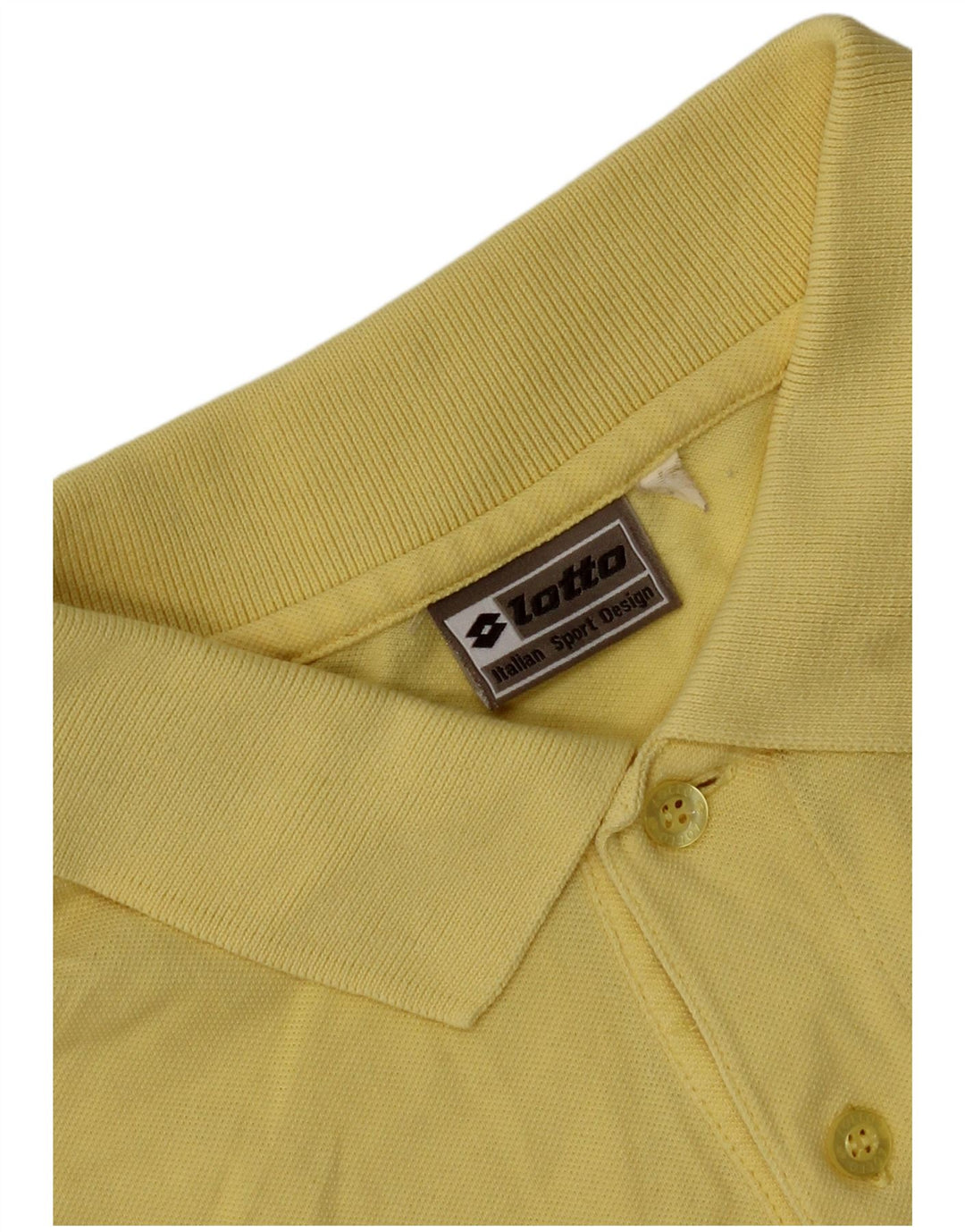 Camisa polo masculina Lotto amarelo médio