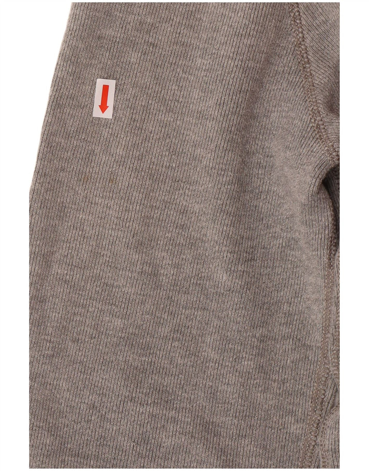 Jaqueta feminina ABERCROMBIE & FITCH com agasalho gráfico Reino Unido 16 grande cinza