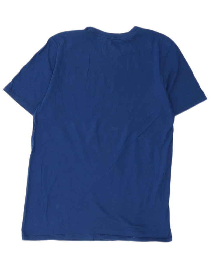 Camiseta Nike masculina Athletic Cut Graphic Top Médio Azul Marinho