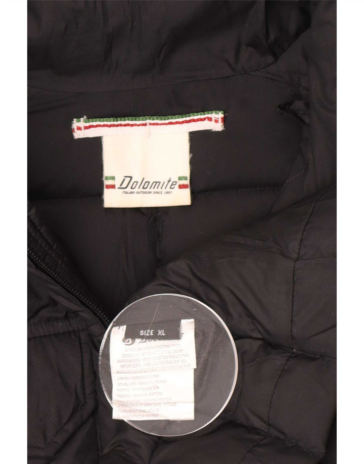 Jaqueta acolchoada feminina Dolomite UK 18 XL poliéster preto