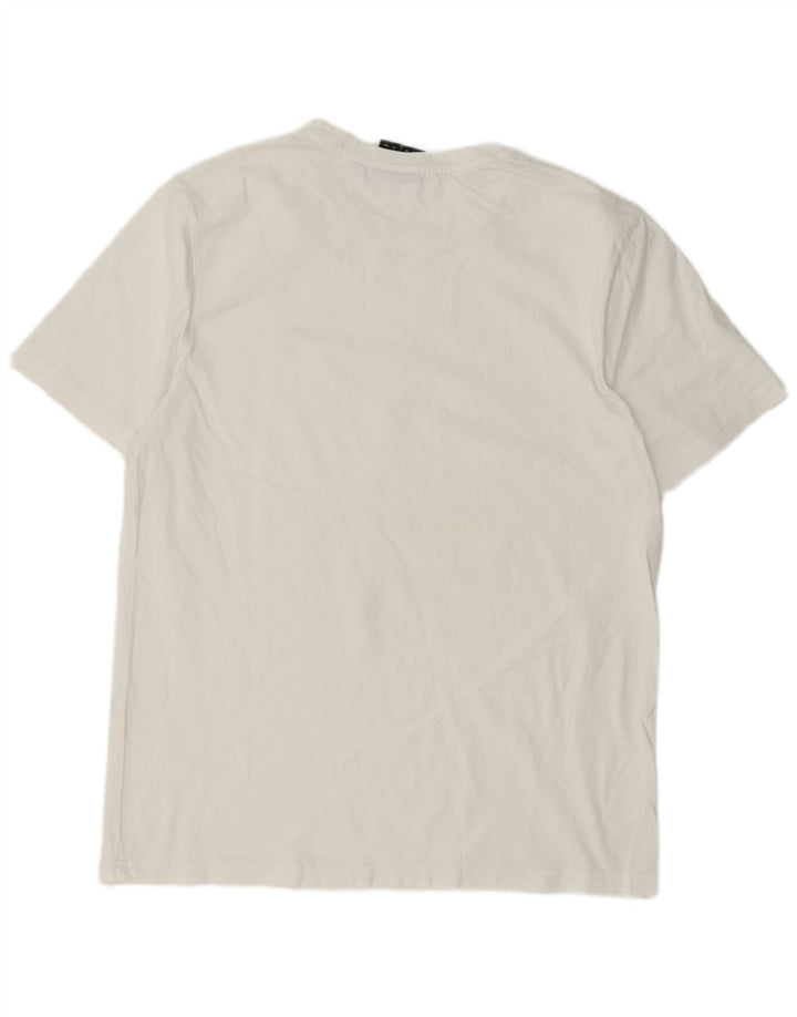 Camiseta masculina Lyle & Scott grande branca
