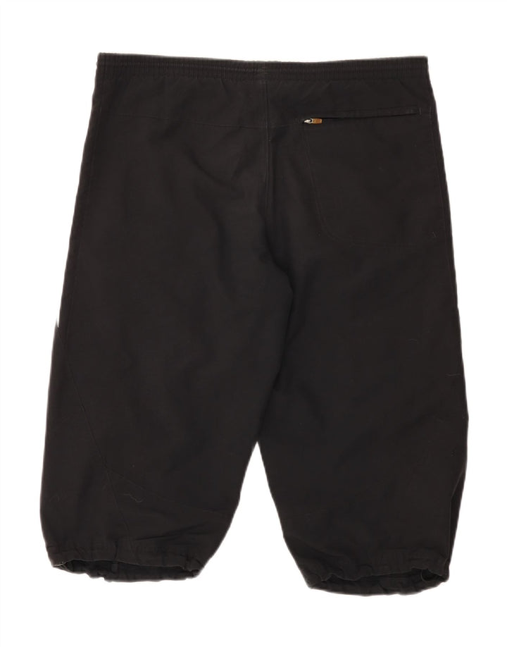Shorts esportivos femininos Adidas UK 14 grandes pretos