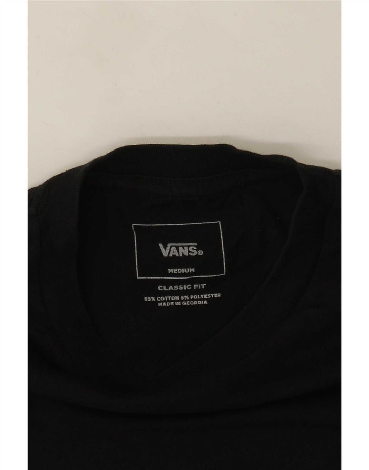 Camiseta masculina Vans Classic Fit Top cinza médio colorblock algodão