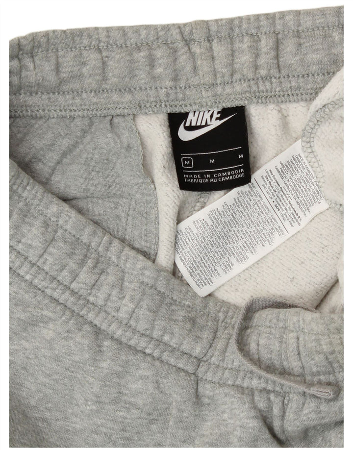 Calça de treino masculina Nike joggers cinza médio algodão