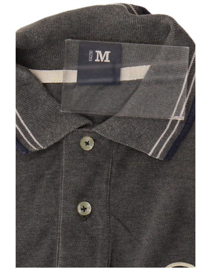 Camisa polo masculina North Sails algodão cinza médio