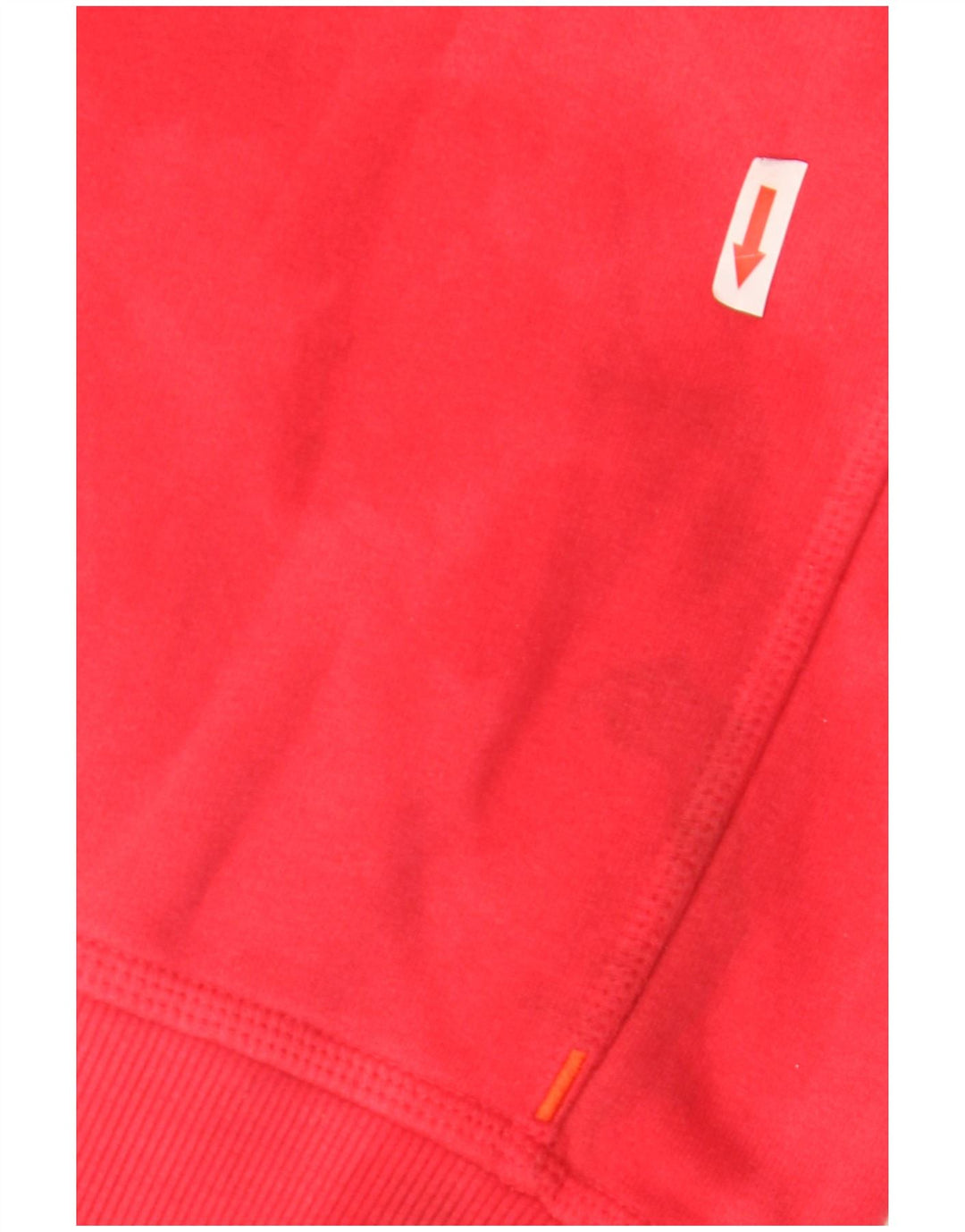 Suéter com capuz gráfico masculino Superdry grande vermelho