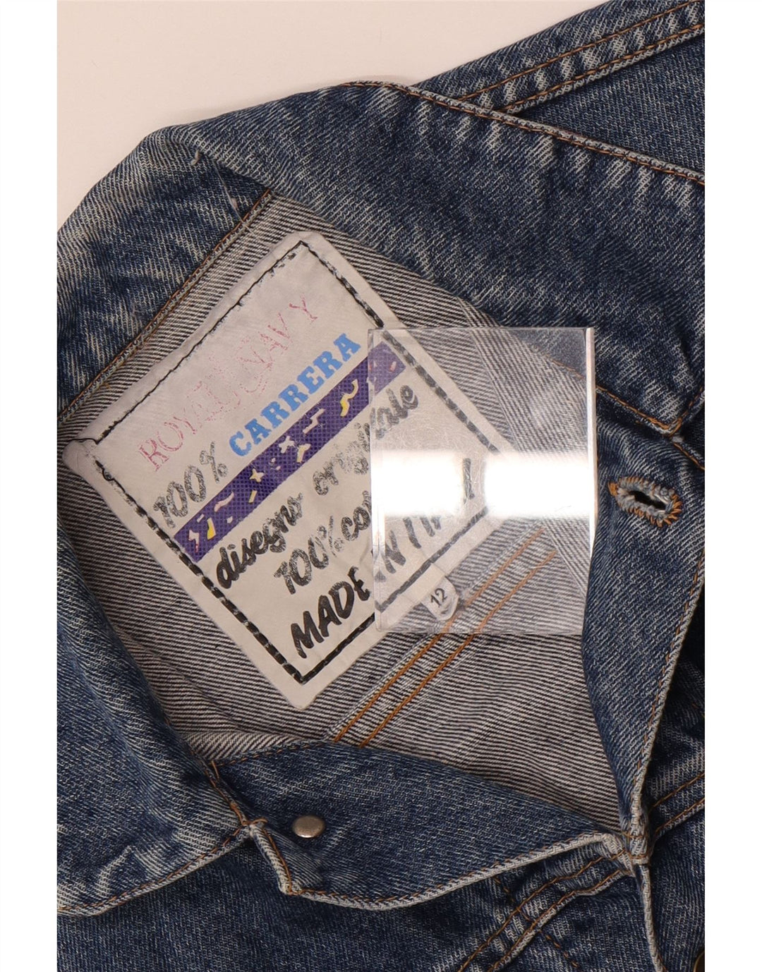 Jaqueta jeans Carrera Boys Loose Fit 11-12 anos azul algodão