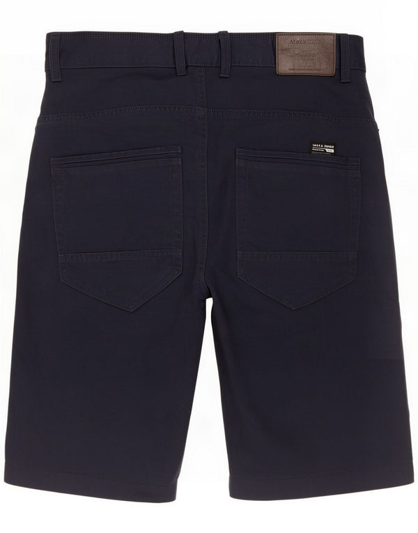Jack & Jones Mens Chino Shorts Médio W34 Poliéster Azul Marinho