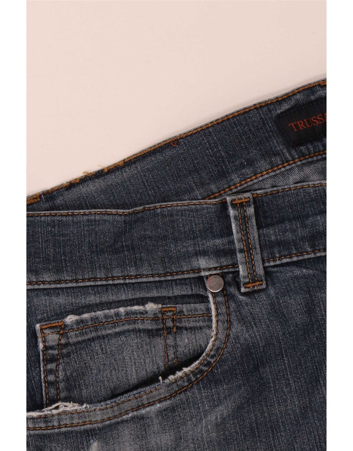 Trussardi Jeans retos femininos W34 L28 Azul