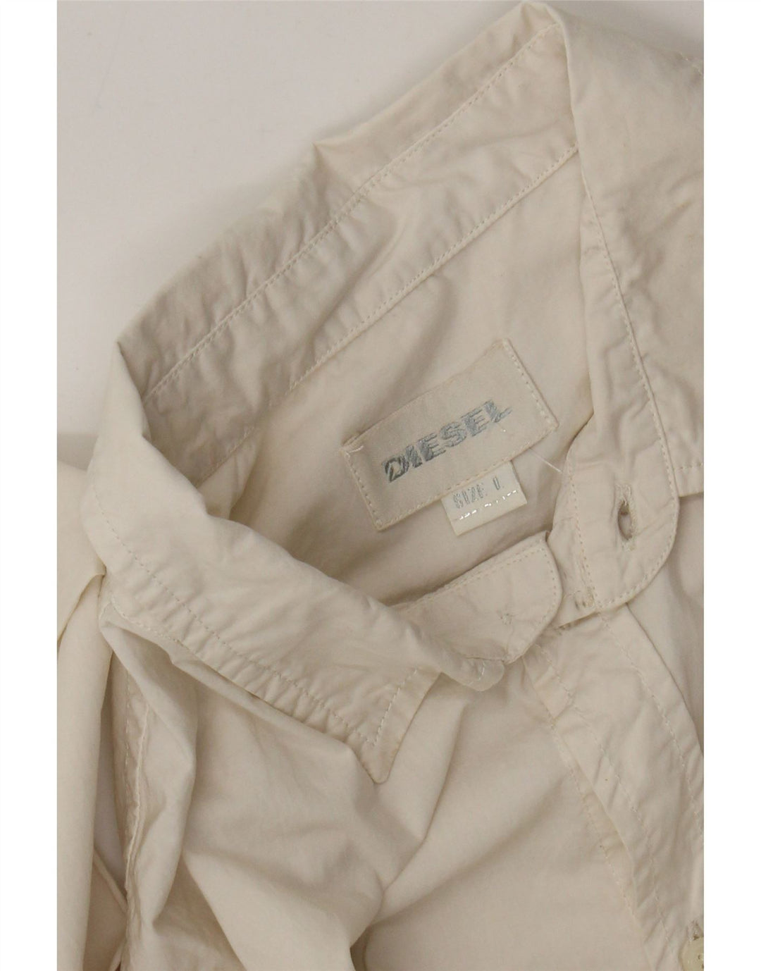 Diesel Camisa Menino 11-12 Anos Grande Branco