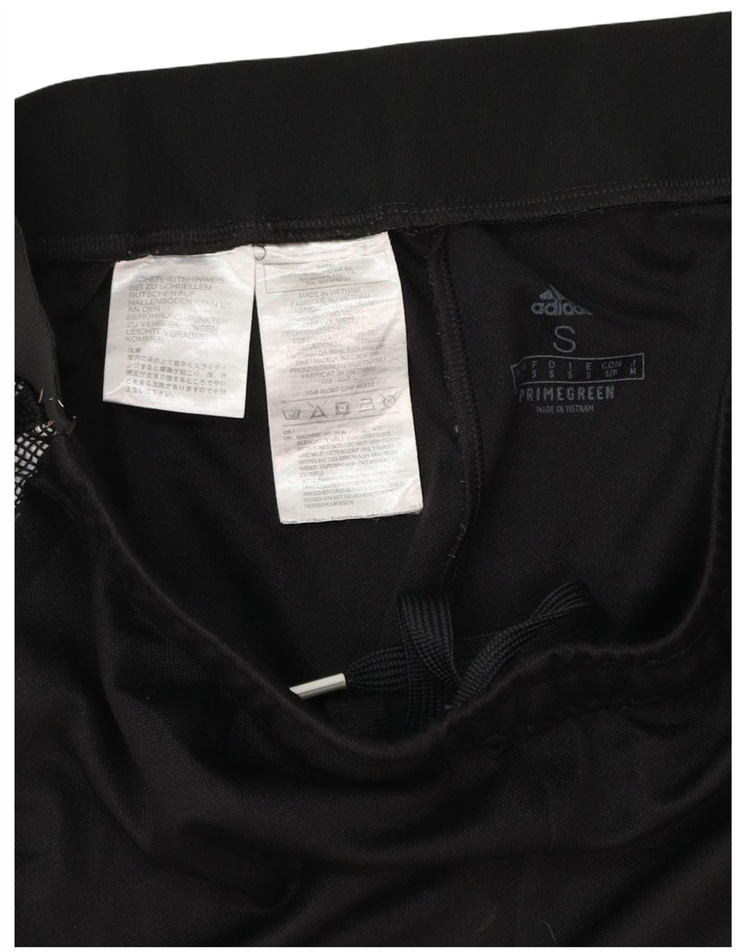 Calça Adidas Aeroready Feminina UK 8 Pequena Poliéster Preto