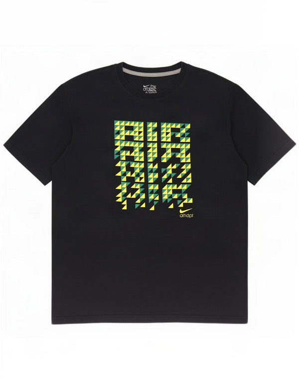 Camiseta Nike Masculina Standard Fit Graphic Top UK 46/48 XL Preto