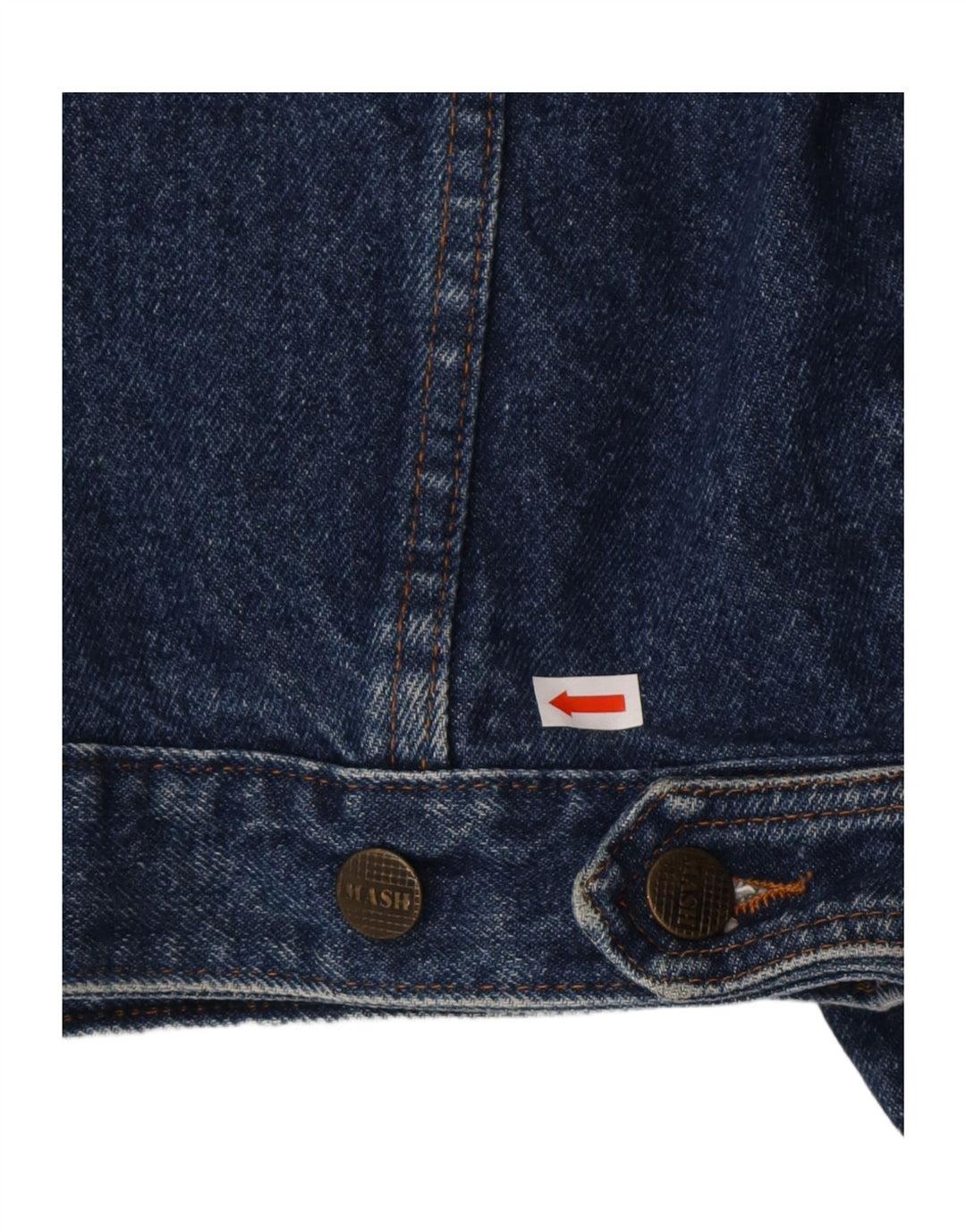 Jaqueta jeans masculina MASH grande azul