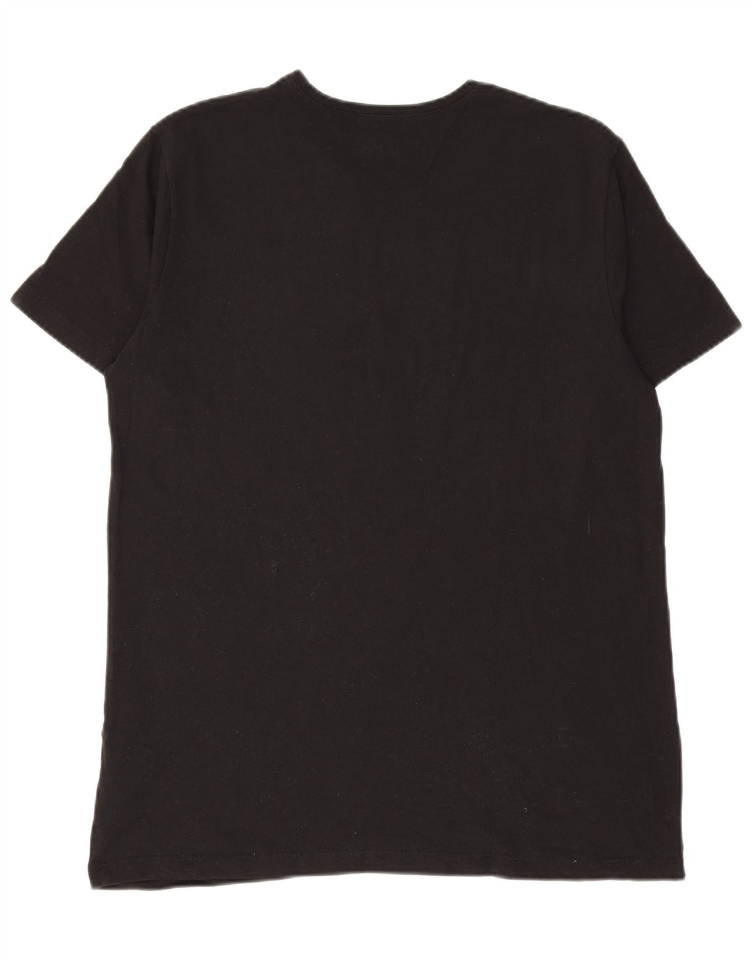 Camiseta masculina HUGO BOSS Top médio algodão preto