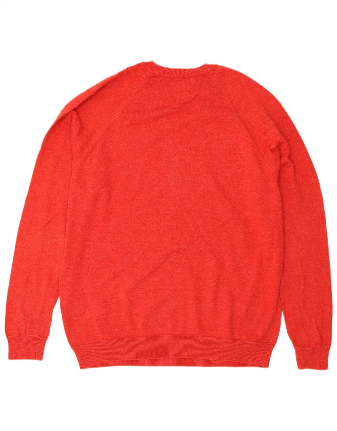 Suéter masculino Superdry com decote em V XL algodão vermelho