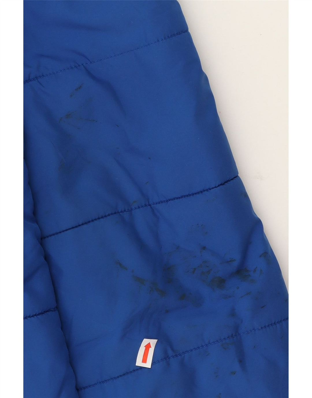 KAPPA Mens Hooded Padded Jacket UK 42 XL Blue Polyester Vintage Kappa and Second-Hand Kappa from Messina Hembry 