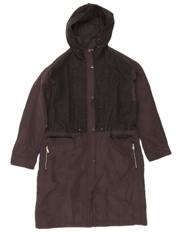 Casaco corta-vento feminino Massimo Dutti Reino Unido 14 bloco colorido azul marinho médio