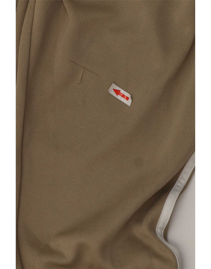 Adidas Mens Calças de treino Joggers Pequeno Poliéster Cáqui