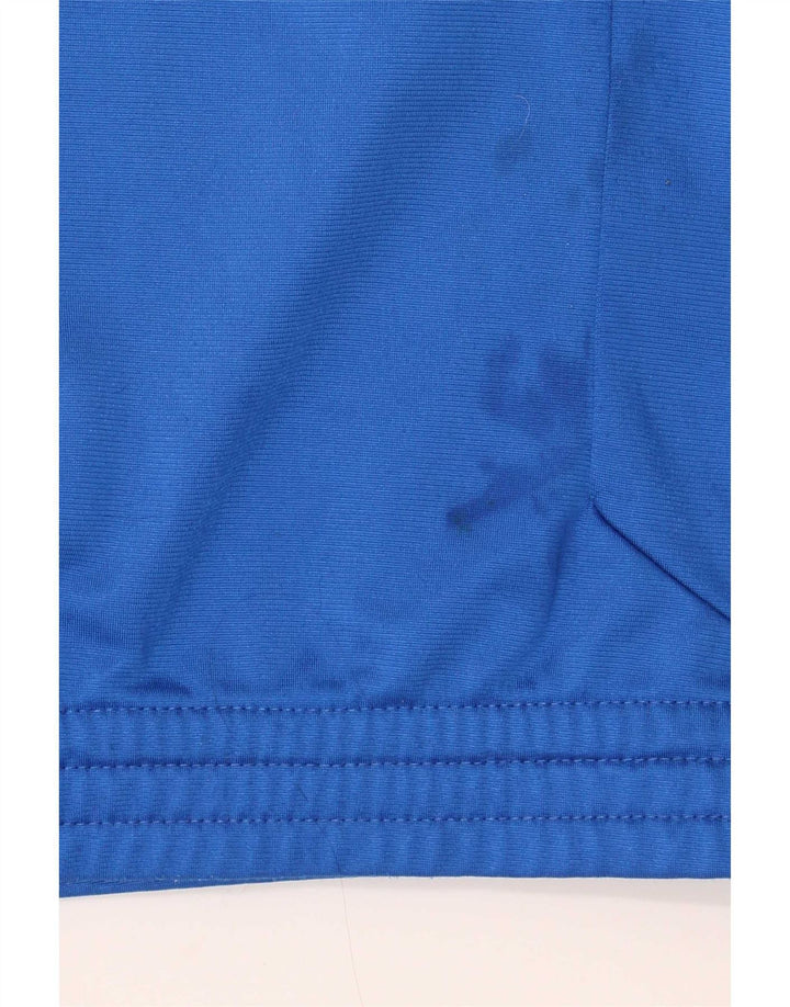 Jaqueta Adidas Meninos Treino Top 11-12 Anos Azul Poliéster