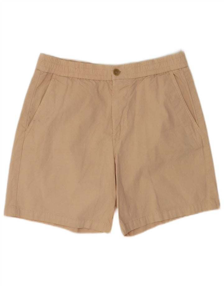 Zara Mens Chino Shorts Médio W30 Bege
