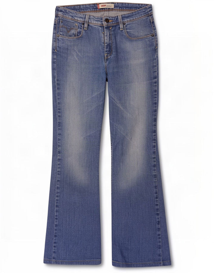 Calça jeans feminina Levi's 629 Bootcut W28 L30 azul