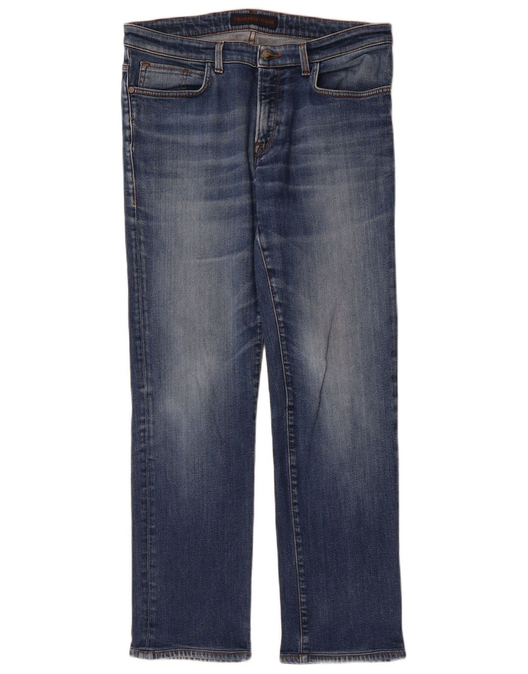 Jeans retos masculinos Trussardi W34 L30 azul